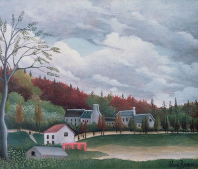 The Bievre at Gentilly by Henri Rousseau